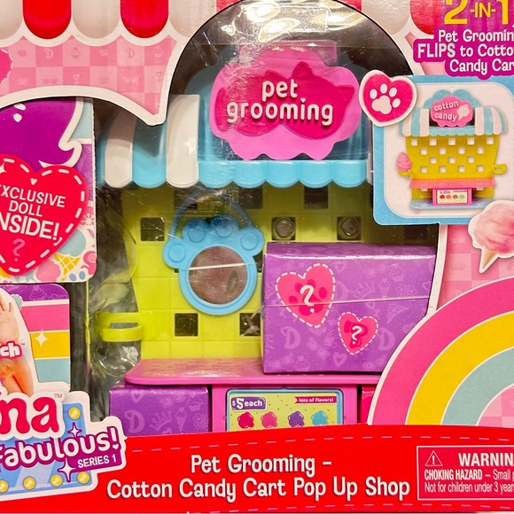 Love Diana Pet Grooming Cotton Candy Cart Pop Up NEW - Picture 2 of 5